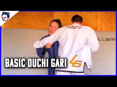 How To Do an Ouchi Gari Grip in Judo | Ronda Rousey’s Dojo #9