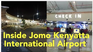 INSIDE JOMO KENYATTA INTERNATIONAL AIRPORT IN NAIROBI KENYA 🇰🇪