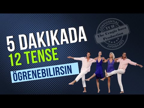 5 dakikada 12 Tense öğren -  The Cengiz hoca