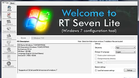 How to customize/modify windows 7 iso image or installer with applications and backgrounds