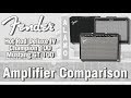 2018 Fender Amplifier Shootout - Hot Rod Deluxe IV - Mustang GT 100 - Champion 100