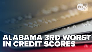Alabama ranks third worst in nation for credit scores, study finds