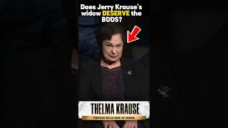 Does Jerry Krause's Widow DESERVE the boos?! No mercy!😠#chicagobulls #michaeljordan #lastdance