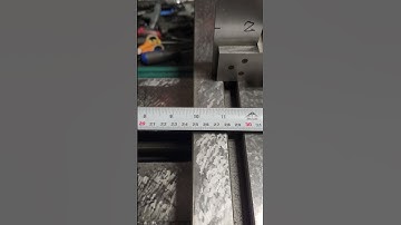 Grizzly G0519 milling machine. Checking column alignment with the table and next steps 3 of 3