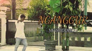 NGANGGUR - MASDDDHO ( Video Lirik ) || Lembaran Musik