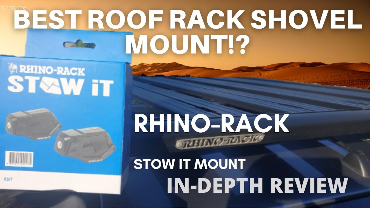 Rhino Rack - Stow It Review - Shovel and Fishing Rod Holder - How To,  Install and Review! 