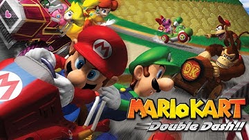 Mario kart double dash GameCube gameplay video part 4 100cc mushroom cup