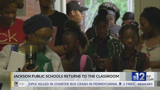 JPS students return to class on Monday
