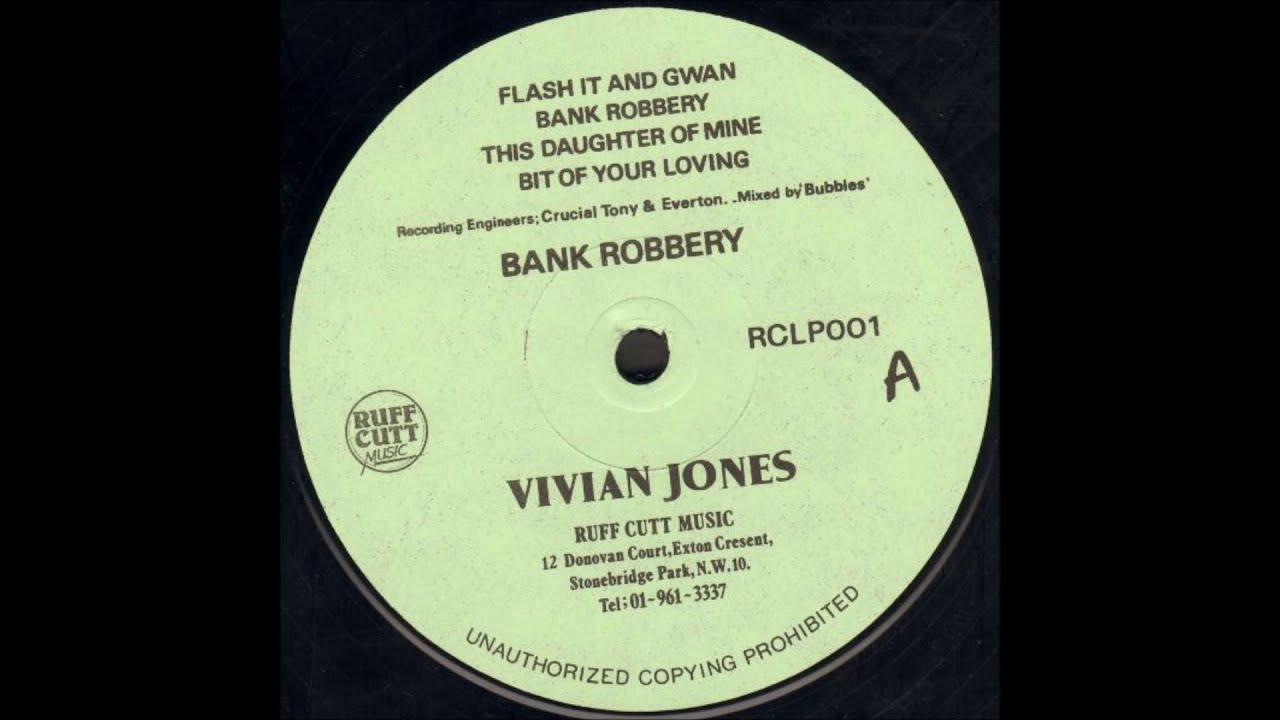 Vivian Jones - Flash It And Gwan DUB - LP Ruff Cutt 1983 - KILLER