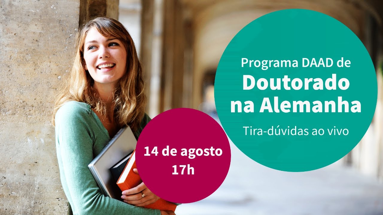 Tiradúvidas Programa de doutorado DAAD 2024 YouTube