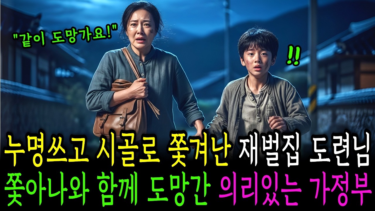 억울하게 누명쓰고 재벌가에서 쫓겨난 재벌집 도련님, 몰래 쫓아나와 함께 도망간 의리있는 가정부. 그리고 15년이 지나는데..ㅣ노후사연ㅣ감동사연ㅣ사연라디오ㅣ오디오북