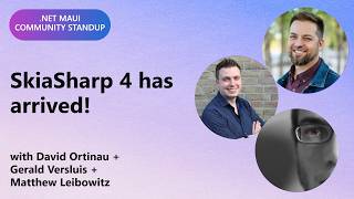.NET MAUI Community Standup: SkiaSharp 4 has arrived!