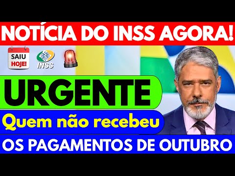 INSS MUDOU TUDO no CALENDÁRIO de OUTUBRO E NOVEMBRO: Veja o que aconteceu!