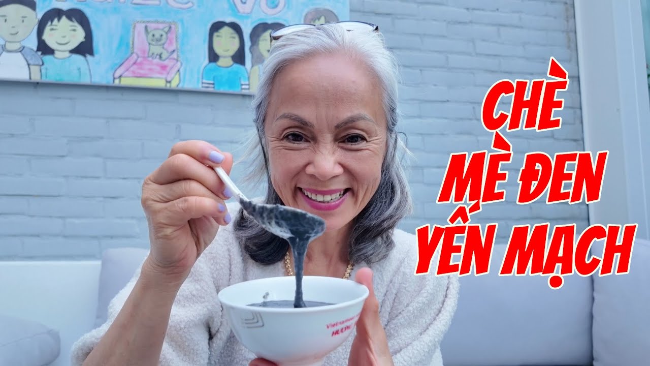 Chè mè đen nấu với yến mạch, đẹp da, bồi dưỡng cơ thể | ​⁠@tamanhalan3849
