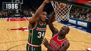 I Put Giannis Antetokounmpo In the 1980s...