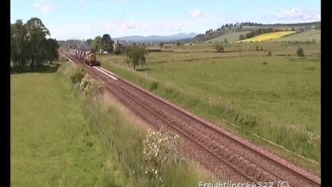 DBS 37670 - 6K66 Carlisle Yard to Achnashen