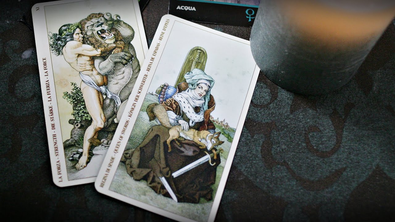 Welche Gedanken macht er sich gerade über dich? Allgemeine Tarot Legung