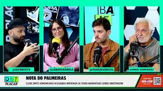 PALMEIRAS POSTA NOTA DE REPÚDIO SOBRE O JOGO CONTRA A CHAPECOENSE I Cortes Debate Placar