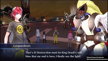 DIGIMON STORY CYBERSLEUTH BOSS Battle - vs.Leopardmon