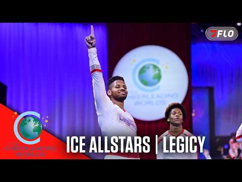 ICE Allstars LegICY Full Routine at The Cheer Worlds 2026 | Live Commentary + Interviews