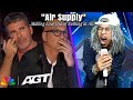 A Very Extraordinary Voice In The World | Makes Simon Cowell Cry With The Song Air Supply | Agt 2024