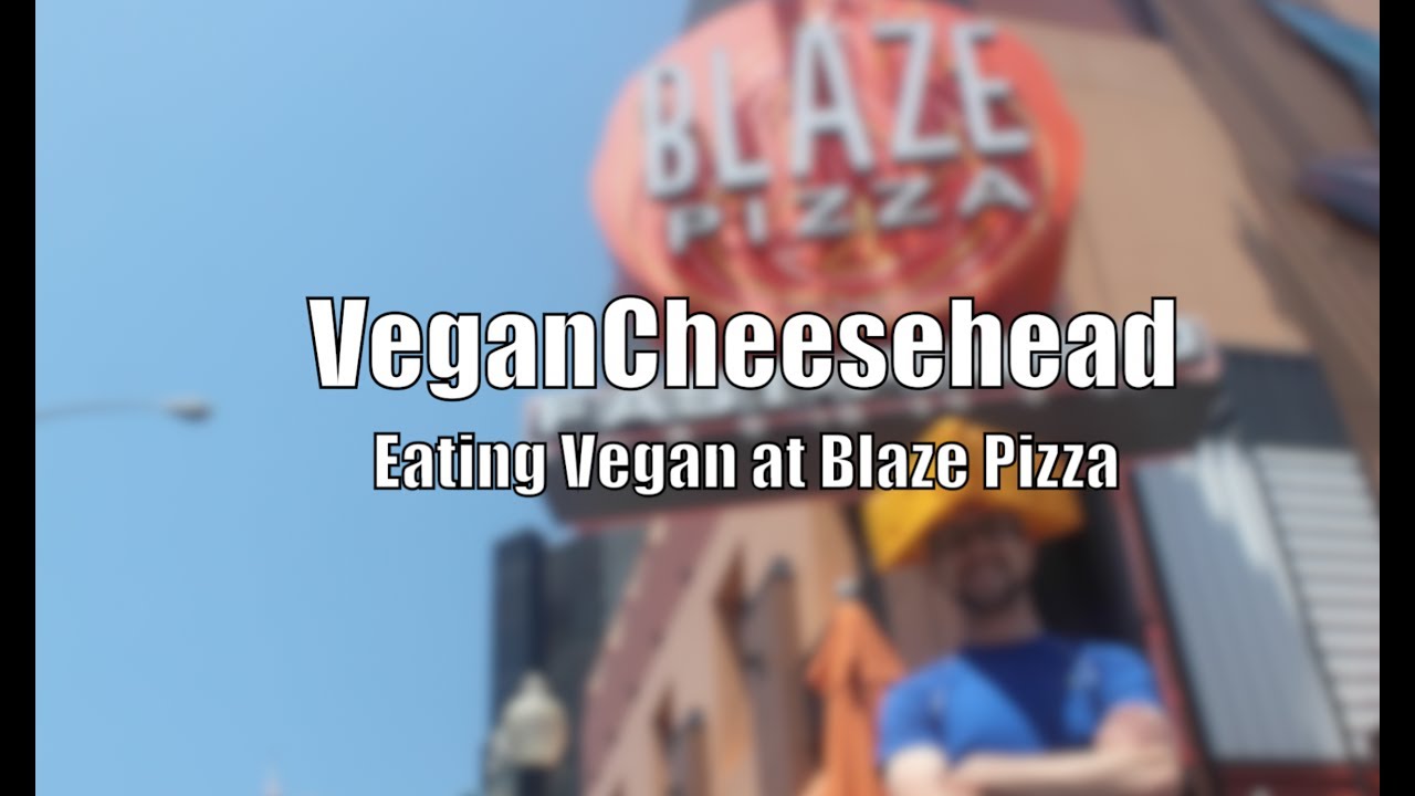 Blaze Pizza Universal Citywalk Vegan Cheesehead YouTube