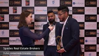 Spades Real Estate Brokers - Arabian Best Of Best Awards 2022