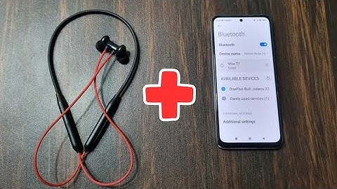 Oneplus Bullets Wireless Z2 Kaise Connect Kare | How To Connect Oneplus Bullets Z2 To Mobile