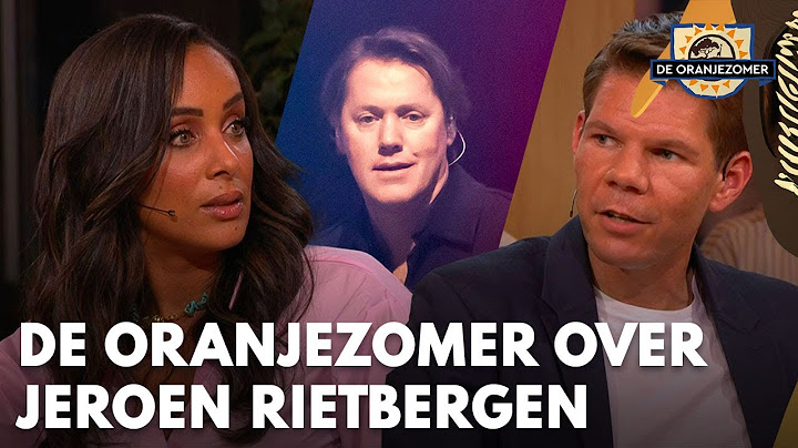 De Oranjezomer-tafel reageert op uitspraak Jeroen Rietbergen in zedenzaak The Voice | DE ORANJEZOMER