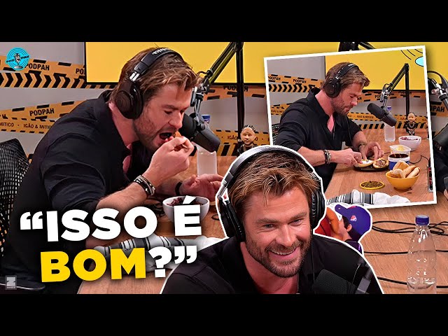 🎙️Podcast 🎙️ Ator Chris Hemsworth ator de THOR NO BRASIL 😱… #podcas