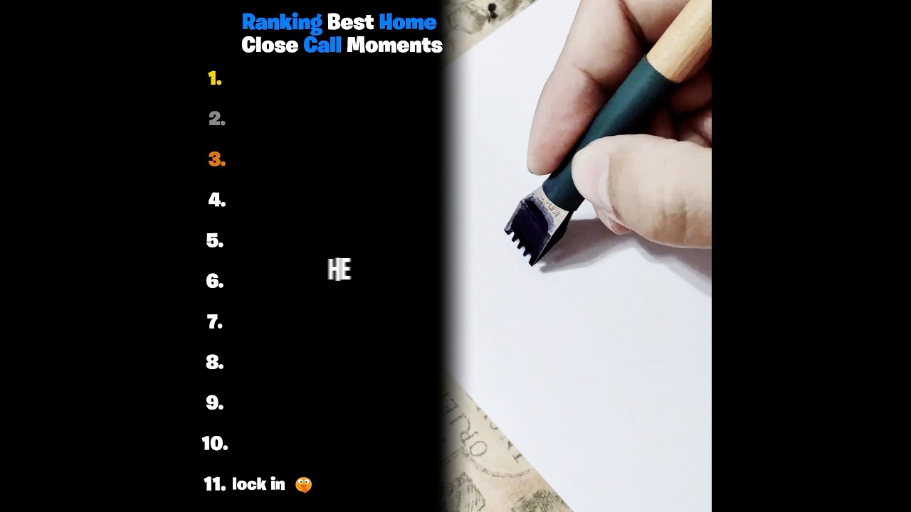 Ranking Best Home Close Call Moments