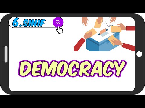 Democracy / Akıcı Anlatım 📚 6.Sınıf İngilizce #2023