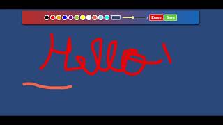 Javascript based Drawing App HTML canvas
