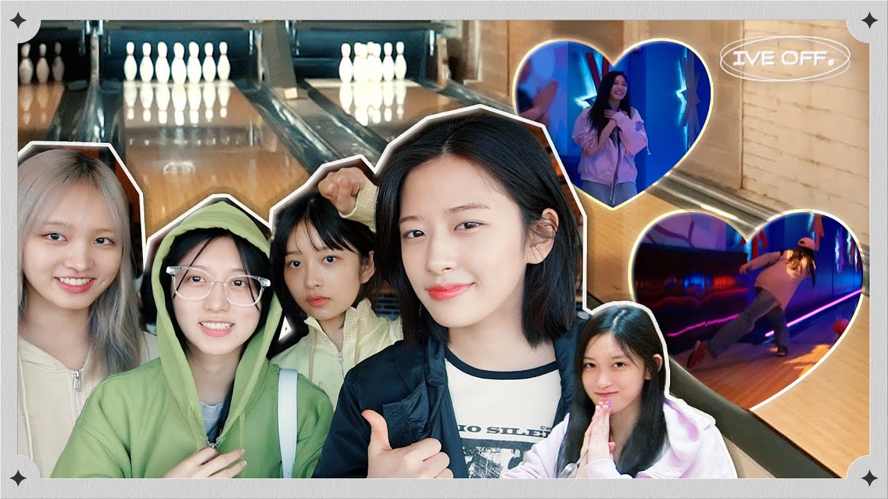 [IVE OFF] 또랑 치고 한식 먹고🍚 아이브의 볼링 대격돌🎳 in USA