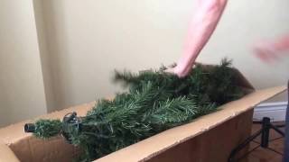 How to pack away your Christmas tree in the box