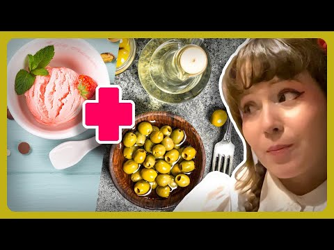 YUCK or YUM?! Japan’s OLIVE OIL ICE CREAM taste test 🍨+🫒=🤪