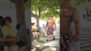 Fabio Giga Em Público - Bodybuilder In Public