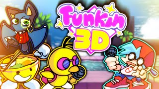 3D Station Fnf Funkin 3D Mod