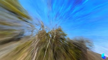 A drone fly-through simulated with Luma AI