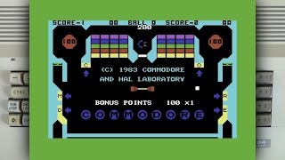 Pinball Spectacular on the Commodore 64