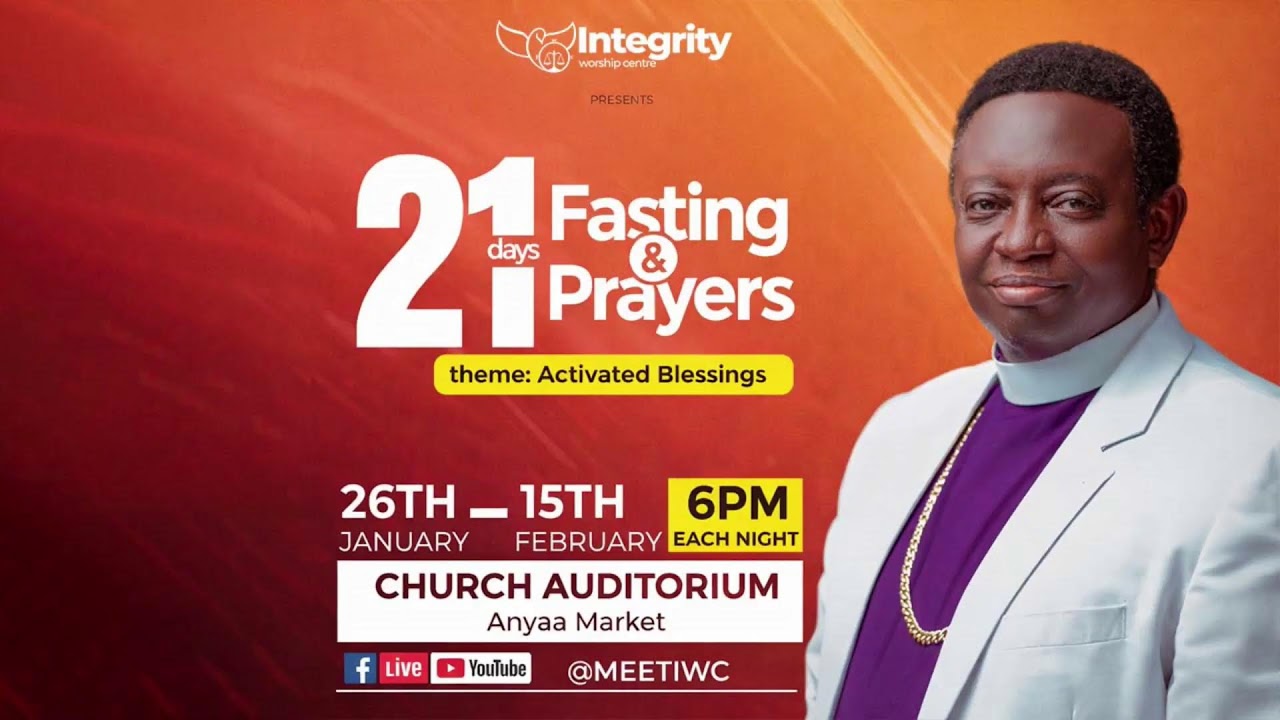 EMBRACING GOD's BLESSINGS || Rev Salim Isiaka #21DAYSFP