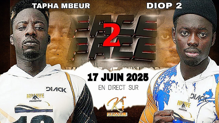 [🛑DIRECT] Face-à-Face Boy Diop 2 Vs Tapha Mbeur / Journée Ndiaye Production