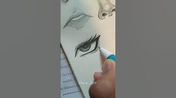 easy eyes tutorial #drawing #tutorial #shorts #howtodraw