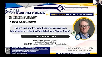 Dr. Todd Lowary: Insight into immune response arising from Mycobacterial infection by a glycan array