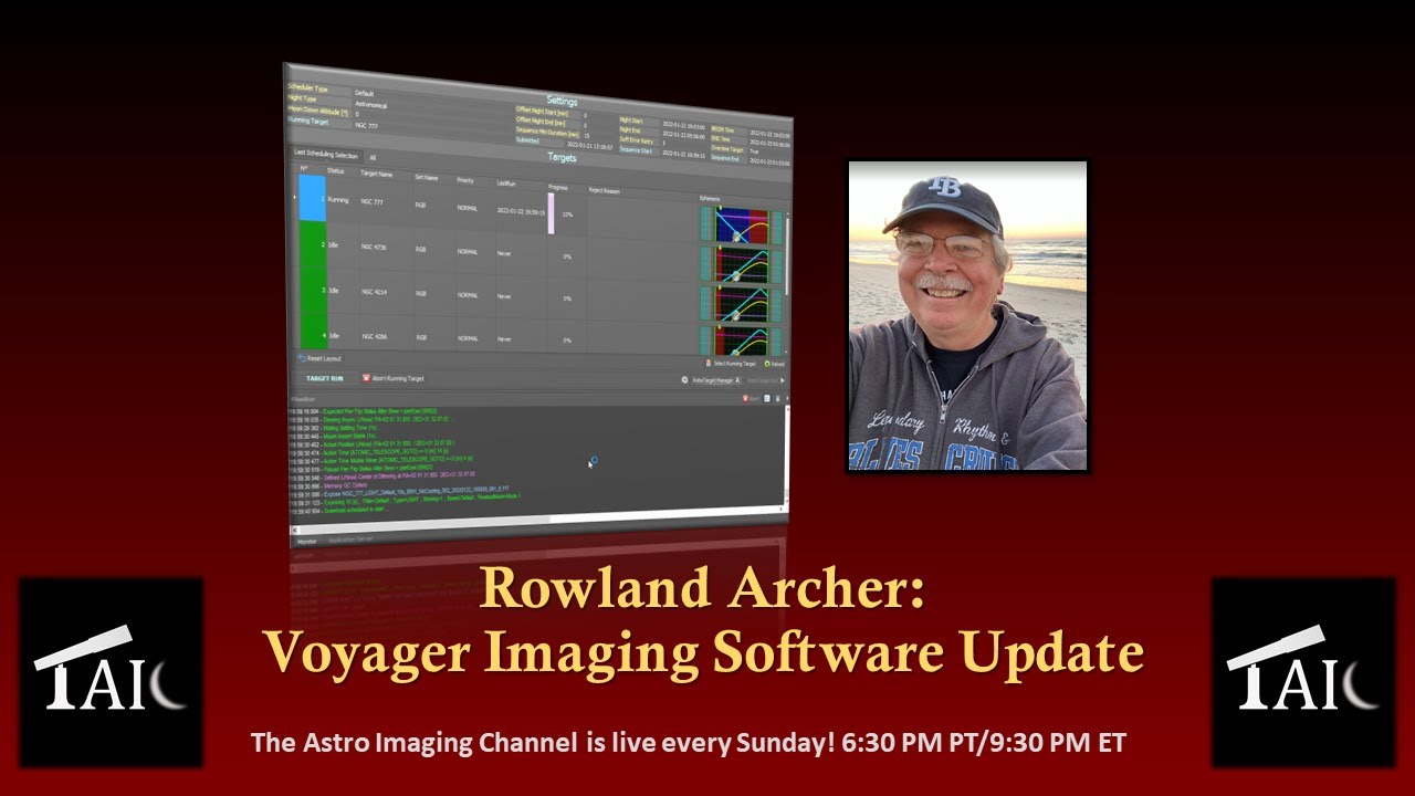 Voyager Imaging Software Update Rowland Archer 20220501 YouTube