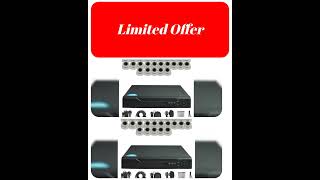 25PCS 5MP Hybrid Indoor Camera Surveillance Kit - Complete Setup with DVR, Storage, and Accessories