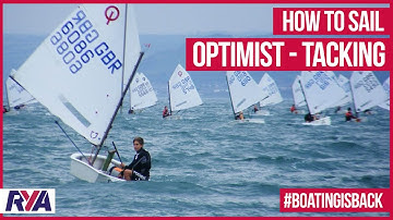 HOW TO SAIL - OPTIMIST TACKING - with Double Olympic Medallist Shirley Robertson