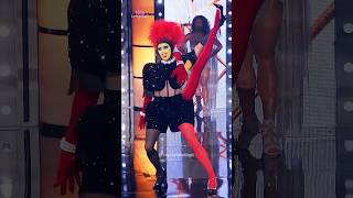 "She lipsync with three legs." 😂 #dragrace #shorts