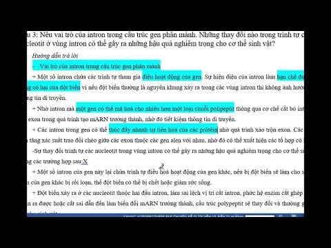 Video: Exon trong sinh học là gì?