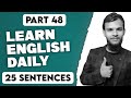Learn english daily part 48 25 sentences